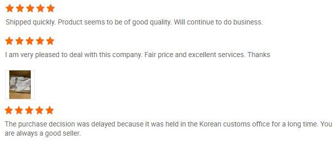 Customers feedback